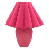Bordlampe Verona 42 cm rosa