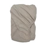 Jersey laken 90x200 cm beige