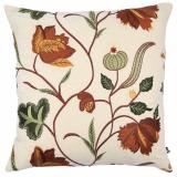 Putetrekk Poppy broderi 48x48cm