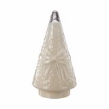 Dekortre i glass 22,5 cm