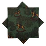 Serviett Gyngehest grønn