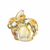 Kaninfigur 4,5 cm gul