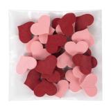 Borddekor Hjerte 30-pk