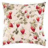 Putetrekk Jordbær 48x48cm