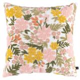 Putetrekk Blomsterdrøm broderi 48x48cm