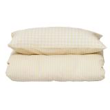 Sengesett krepp Harmony 140x200 cm, gul