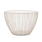 Kurv String Lea Beige 15 cm