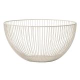 Kurv String Lea Beige 25 cm