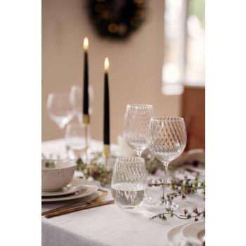 Valerie glass serie på juledekt spisebord