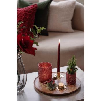 Telysholder Roots med lysestake Roots på lysfat