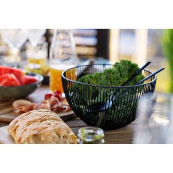 String kurv lea 25 cm på kjøkkenbord med salat