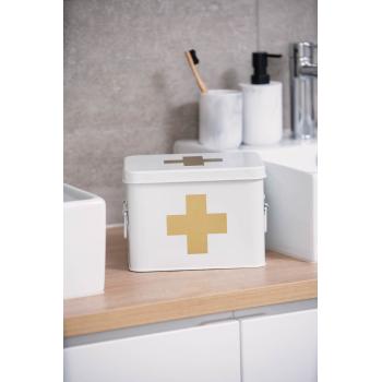 Førstehjelpsskrin hvit på baderom
