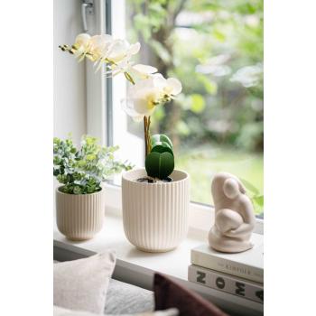 blomsterpotter med riller