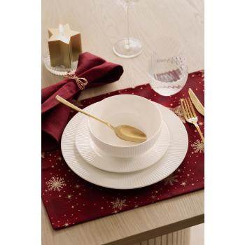 Kuvert med servise thilda og med røde og gull detaljer