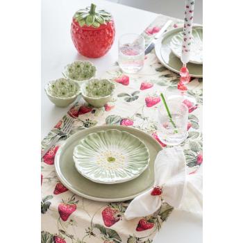 Jorbær inspirert borddekking med servise ada og flora