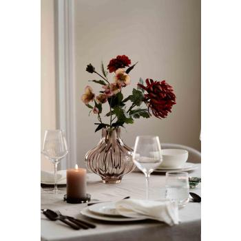 Spisebord med Lysfat kubbelys 9,5cm