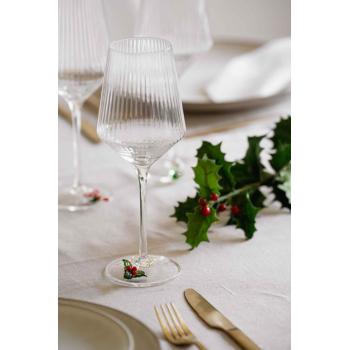 Kristtorn som bordpynt på middagsbord