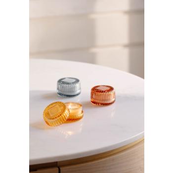 Samlebilde av krukke duftlys