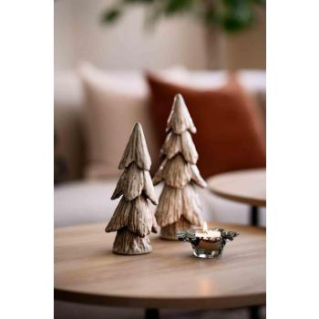 Sofabord Naima lys eik rund Ø56cm nærbilde 