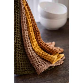 Samlebilde kjøkkenkluter i fire farger