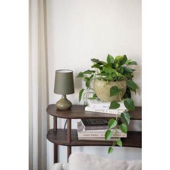 Konsollbord Ethan med lampe Ine og potte Eir