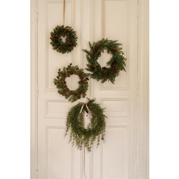 Diverse hengende kranser