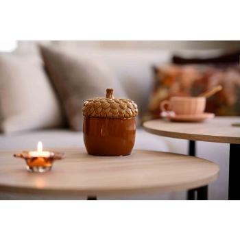 Sofabord Naima lys eik rund Ø70cm nærbilde