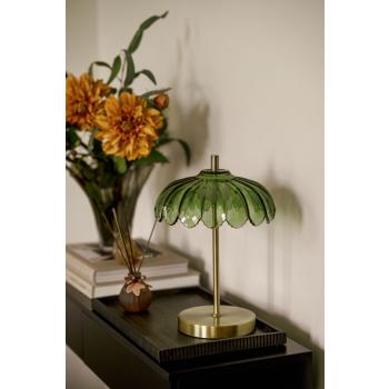 Lysfat rille med lampe heritage og duftpinner gresskar