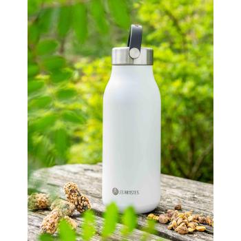 Les artistes 1 liters termoflaske i hvit