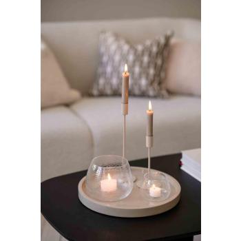 Lysfat Grace med lysestake Melina og lysholder Glimre