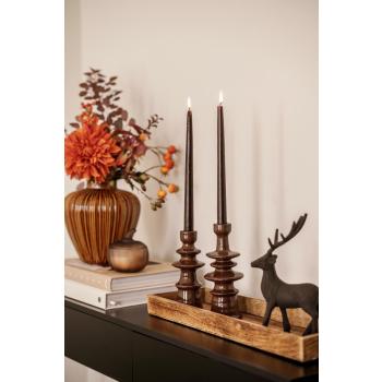 Kronelysestake Lodge i to størrelser på pyntet konsollbord