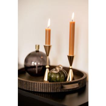 Figur gresskar på lysfat