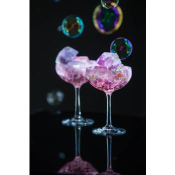 Swirl champangeglass fra Magnor