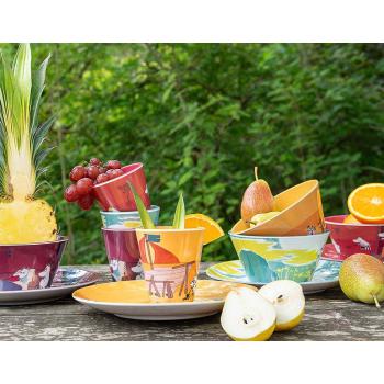 Kopper, skåler og asjetter med mummi motiv