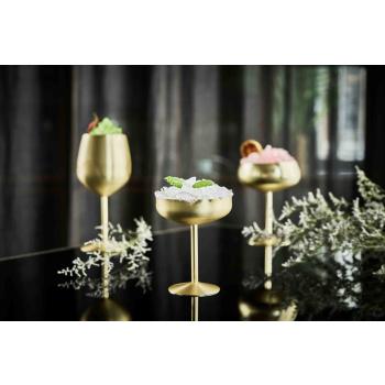 Sontell gold drinkglass med isbiter