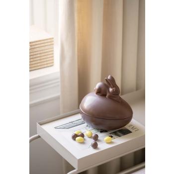 Påskeskål med kanin på sidebord celine