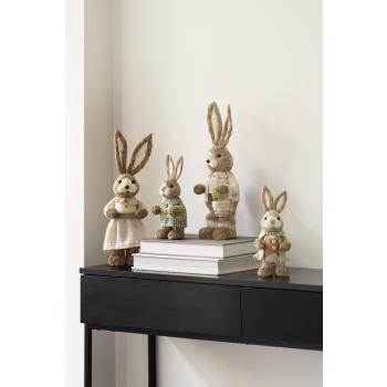 Harefamilie på konsollbord