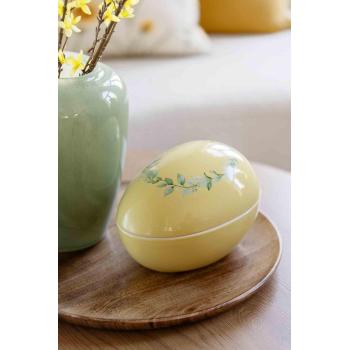 Påskeskål Egg på lysfat mangotre