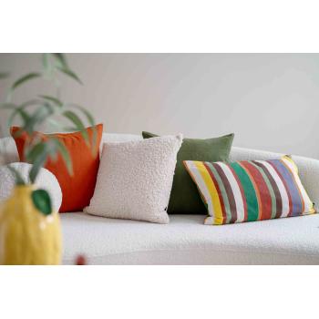 Putetrekk Stripet i sofa med puter i samme toner