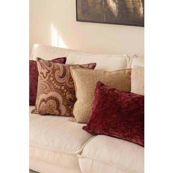 Putetrekk i velur, chenille og boucle 