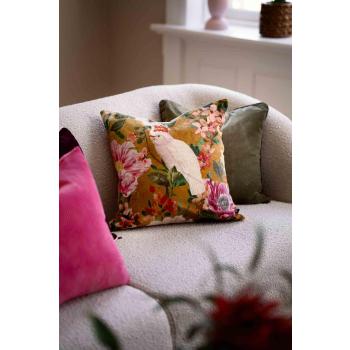 Putetrekk papegøye og piper grønn i sofa