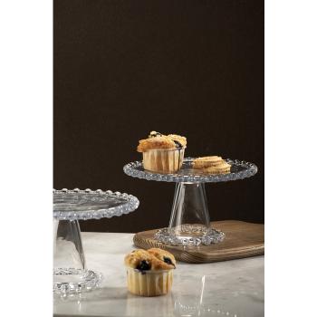 kakefat på stett i glass