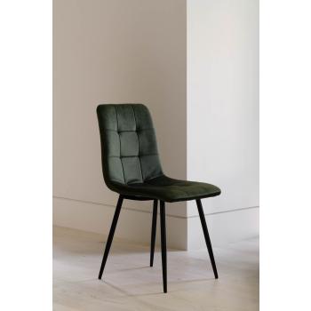 Spisestol Zoe i grønn i stue