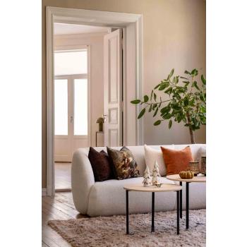 Sofabord Naima lys eik rund Ø56cm i stue 