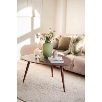 Sofabord Yana stylet med vase og lys i stue
