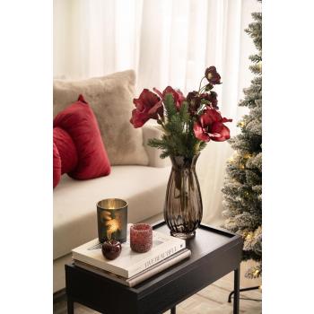 Vase Faith på studebord med julepynt