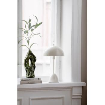 Bordlampe Paris matt beige i vinduskarm