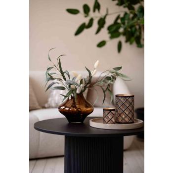 Sofabord Raven med lysfat nærbilde