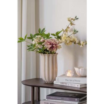 Telysholder Bianca på konsollbord ethan med vase mia