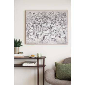 Veggbilde Bridle hengende over konsollbord ethan